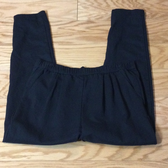 M CAbi Bianca washed black tapered drawstring pull on pants - Picture 2 of 16